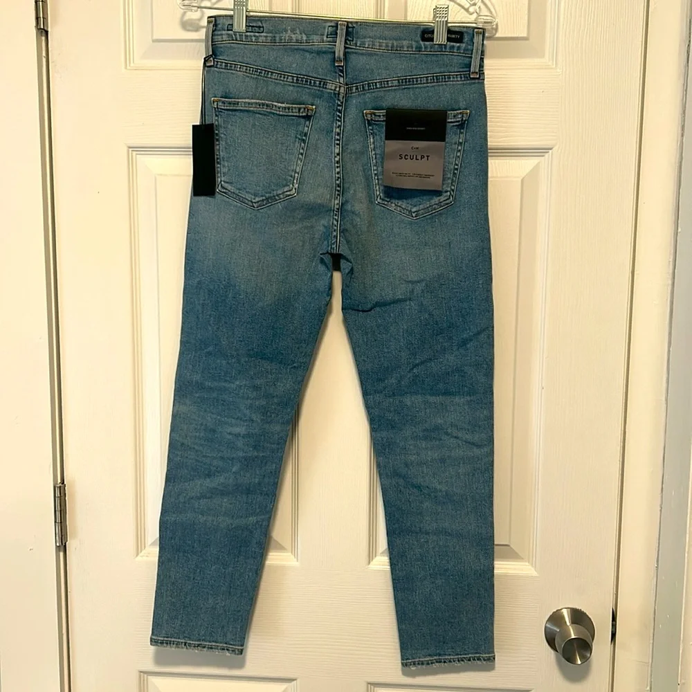 NWT Citizens of Humanity Rocket Crop High Rise Skinny Jeans Sz 28 - Picture 5 of 9